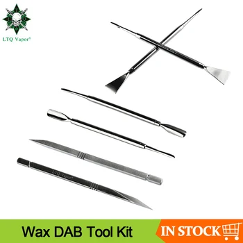 

1Pc LTQ Vapor DAB Tool Kit Stainless Steel 3 Types Wax Dabber Tools 143mm For Wax Vaporizer Dry Herb