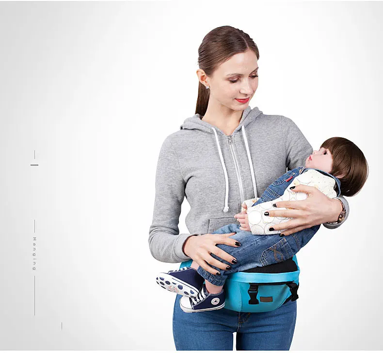 Portador de Bebê Hipseat do Bebê Envoltório do Bebê Portador para o Curso do Bebê Ergonômico Infantil Criança Estilingue Frente Enfrentando Canguru 0-36 Meses Mod. 204546 13 High Quality Mamãe e Bebê