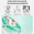 Baby Shower Bath Tub Pad Нескользящее Сиденье Для Ванны Регулируемая Безопасность Новорожденного Безопасность Поддержки Ванны Подушка Складная Мягкая Подушка