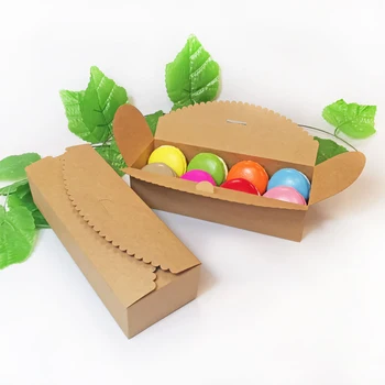 

20pcs/Lot Kraft Gift Boxes Paper Handmade Candy /Chocolate Packing Box Blank Storage Wedding Cake Boxes 23*7*4cm Party Supplies