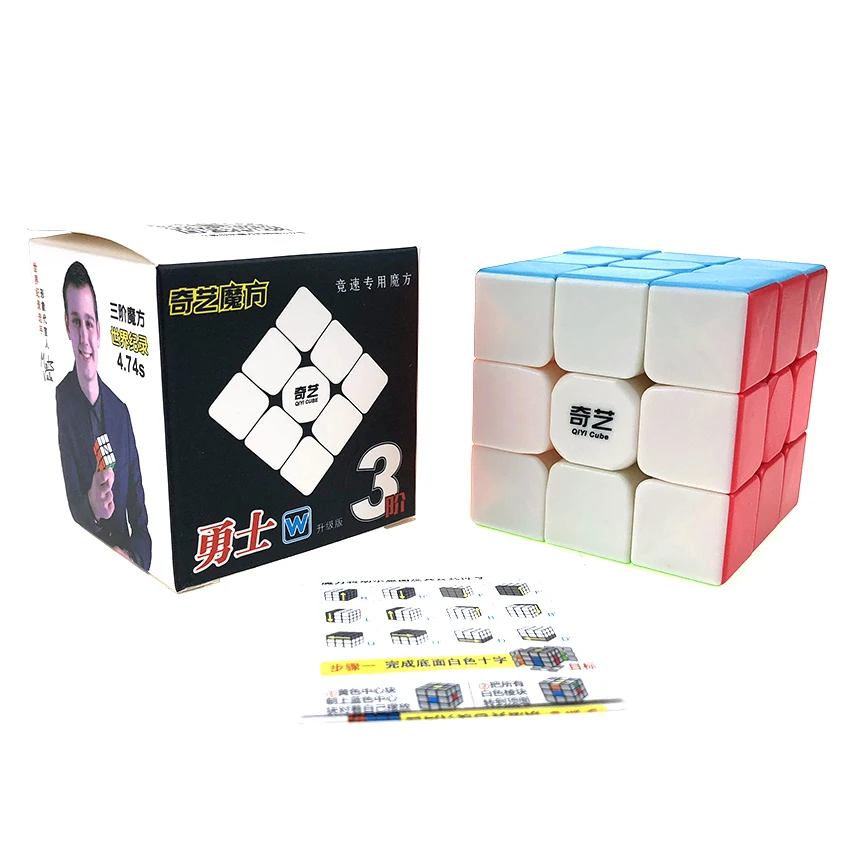 Qiyi Warrior W 3x3x3 cubo mashico Professional 3x3 cubos de velocidad Rompecabezas 3 por Speedcube | Игрушки и хобби
