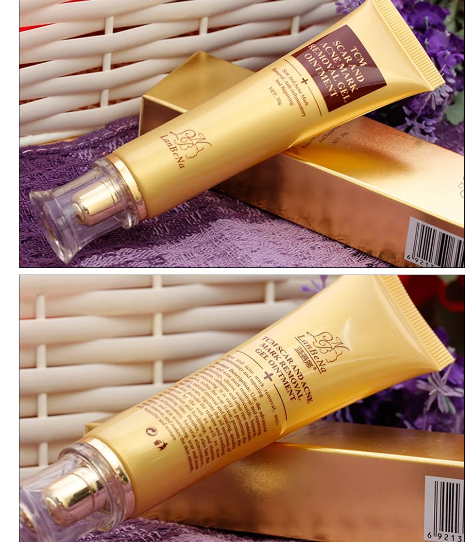 

LANBENA Acne Scar Removal Cream Scar Gel Skin Repair Face Cream Acne Spots Acne Treatment Skin Care Whitening Stretch Marks 2PCS