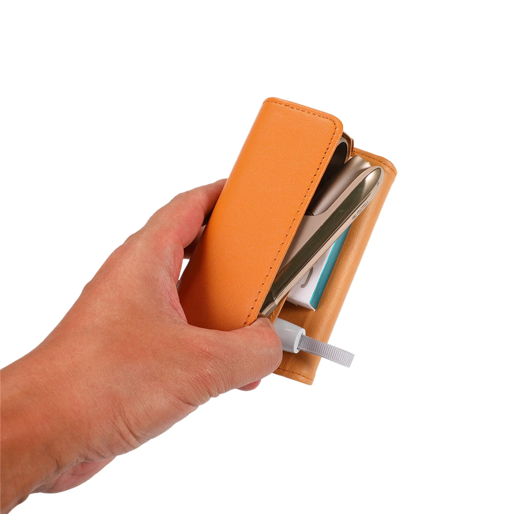 Портативный чехол для электронной сигареты Iqos3.0 для Iqos3 DUO, кожаный чехол с ручной веревкой, чехол для сигарет, защитный чехол для хранения