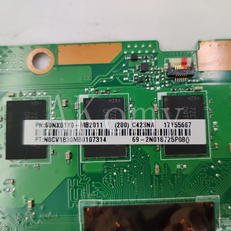 C423NA материнская плата для ноутбука 32 Гб SSD для ASUS Chromebook C423NA C423N C423 N3350 cpu 4 Гб ram оригинальная mianboard ТЕСТ ОК