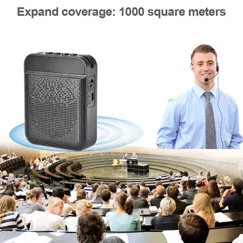 

Rondaful Microphone Portable Wireless Voice Amplifier Bluetooth Loudspeaker Megaphone Speaker MP3 FM radio For Teachers Tourist