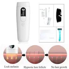 Лазерная машина для удаления волос, лазерный эпилятор, устройство для удаления волос, 24 Вт, 500000 раз, профессиональный модный подарок для бритья
