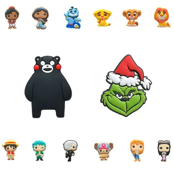 

1pcs Classic Cartoon Shoe Charms Shoe Accessories for Kids Buckles Fit Bracelets Croc Charms JIBZ Shoe Decoration Gift For Kids