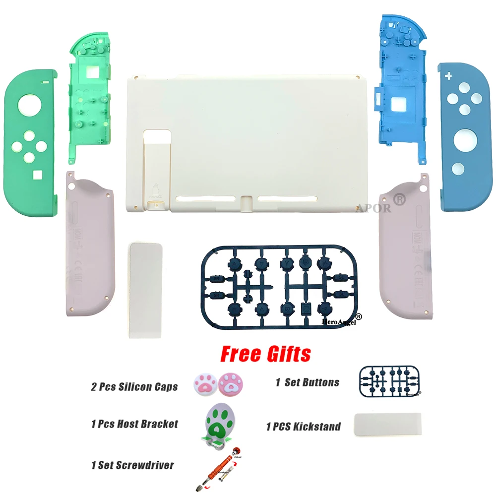Новинка DIY сменный корпус чехол для Nintendo Switch с подставкой под заказ цвета