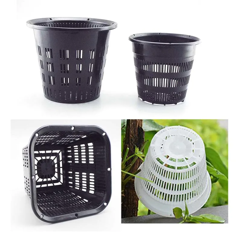 Breathable Orchid Flower Plant Pot 5pcs