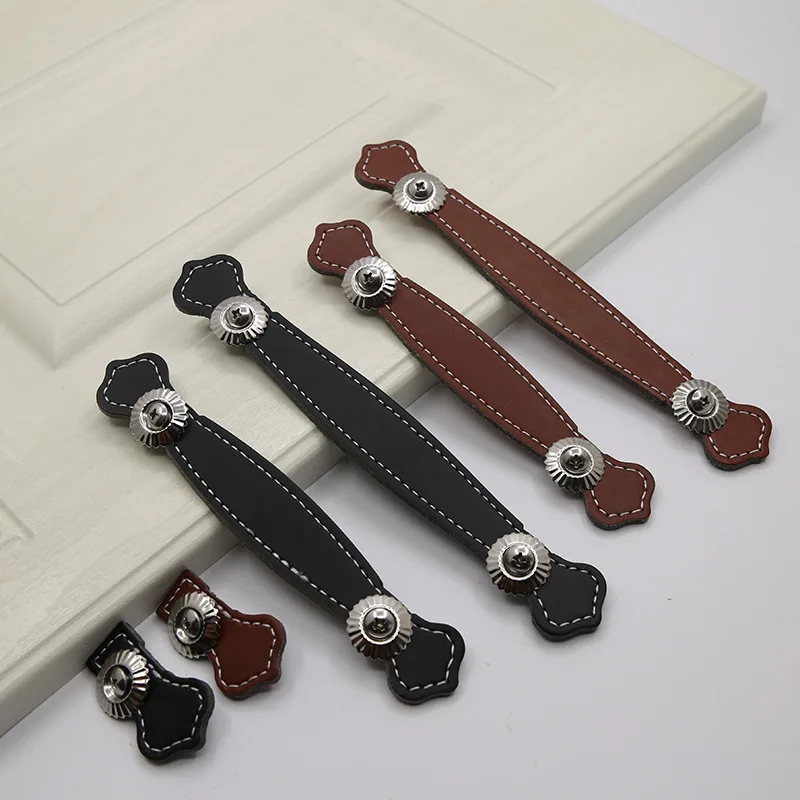 JD оборудование для обработки мебели современный кожаный коричневый шкаф 96 мм