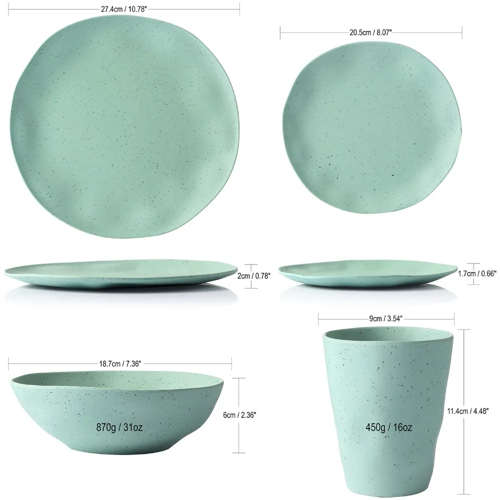 粗陶绿色尺寸图