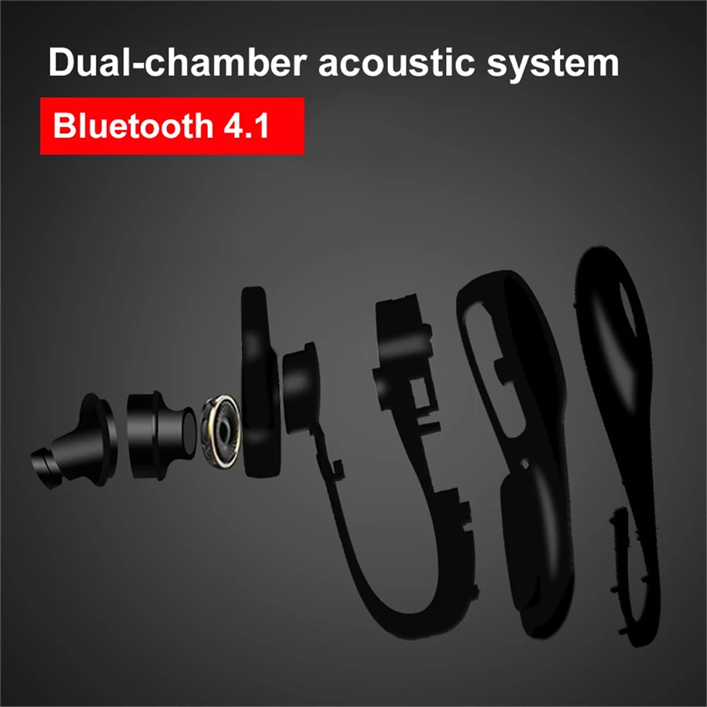Magnetic Bluetooth Earphone Sports Neckband Magnetic Wireless Gaming Headset Stereo Earbuds Metal Earphones With Mic For IPhone