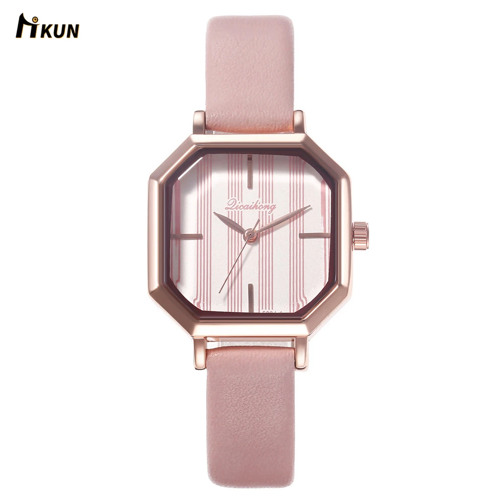 

2019 Top Brand Luxury Ladies Quartz Wristwatch Fashion High Quality Leather Strap Elegant Women Watch Relogio Feminino Relojes