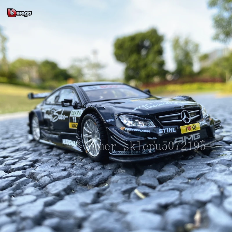 Модель автомобиля-ралли Bburago 1:32 Mercedes-Benz AMG модель ралли № 11 WRC автомобиля из сплава