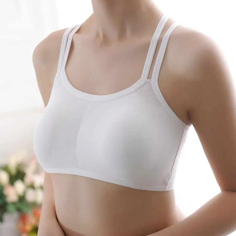 

DYROREFL The New Lace Embroidery anti-leakage Base With Halter Vest Embroidery Peach Girl Wipe Chest Wrap Chest 1838