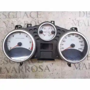 

BOX INSTRUMENTS PEUGEOT 207 X-Line 9662904780 6000 RPM 210 KM/H [14538211]