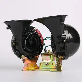 

Solid Iron Frame Shell Car Whistle Single Tone Big Snail Horn Universal Car Horn Whistle Super Loud Car Horn