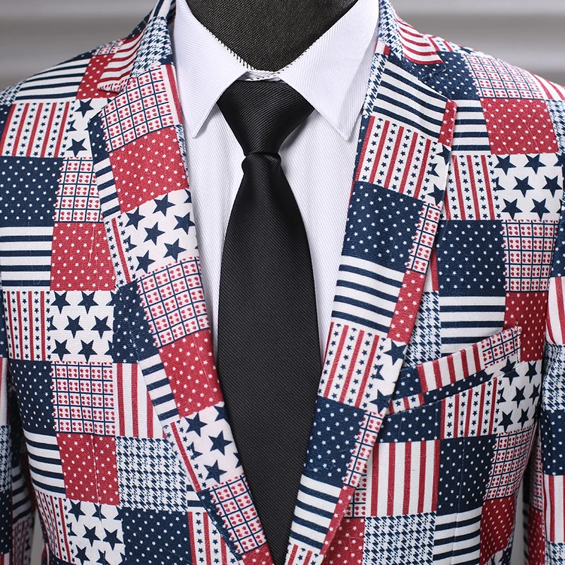 Hip Hop Blezer Masculino England Style One Button DJ Jacket Cotton Slim Fit Men Suits Business Wedding Plus Size Blazer Hombre Hip Hop Blezer Masculino England Style One Button DJ Jacket Cotton Slim Fit Men Suits Business Wedding Plus Size Blazer Hombre