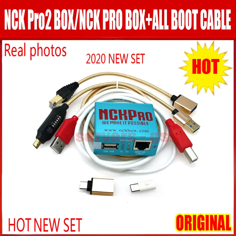 Новая версия 2020 оригинальная NCK Pro Box/NCK 2 box (синяя коробка) (поддержка + UMT в 1)+(UMF)