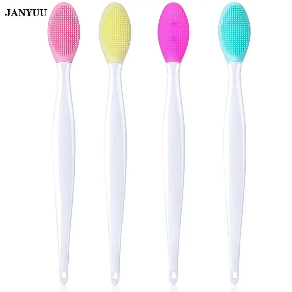 

20 шт., силиконовые щётки для чистки губ и носа