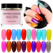 1 коробка глазурованная цветная пудра с зеркальным блеском пигмент для украшения ногтей УФ Гель-лак дизайн натуральный сухой без лампы