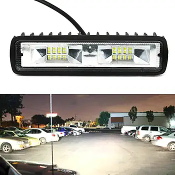 

2Pcs 48W 12V 16LED Car Work Light Bar Spot Beam Driving Fog Lamp For SUV Off-Road Car Fog Light Led Fog Lights For Truck