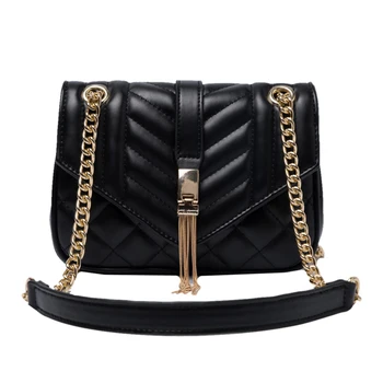 

Women Small Pu Leather Chain Shoulder Bag High Quality Ladies Crossbody Bags for Women Fashion Female Handbags Messenger Bags