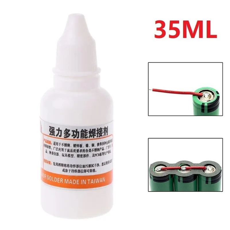 20/35/50ml Stainless Steel Liquid Flux Welding Solder HWY-800 Paste Flux Liquid Solders Water Durable Liquid Solder arc welding rods