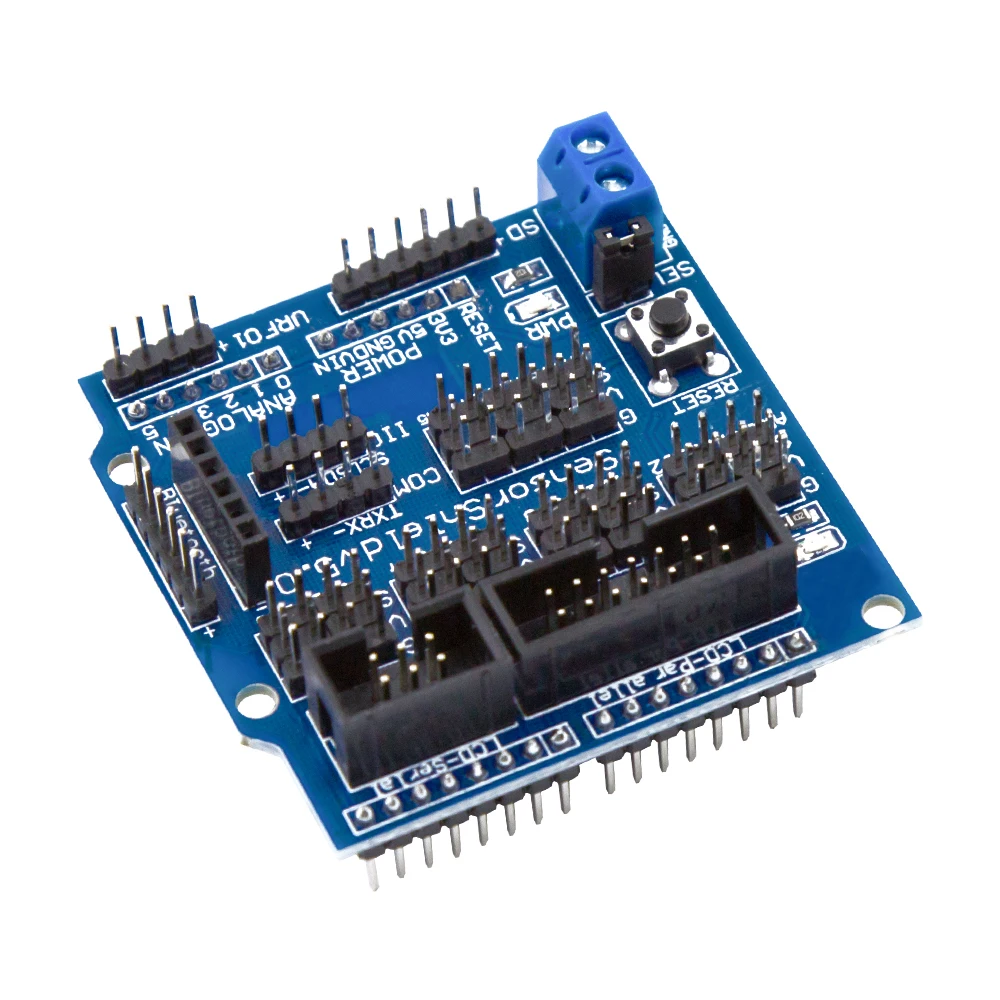 V5.0 Sensor Shield expansion board for arduino electronic building blocks robot accessories V5 | Электронные компоненты и
