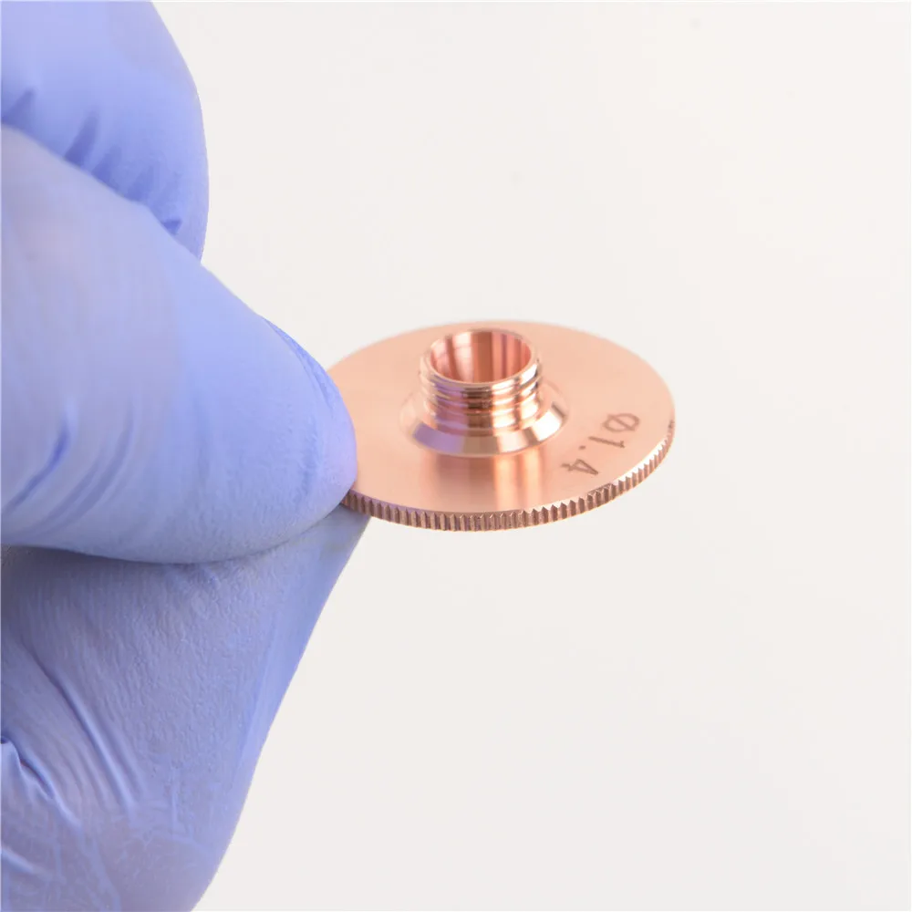 TRUMPF насадка для лазерной резки волокна Dia24mm H10mm резьба 8 мм Калибр 0,8/1,0/1,2/1,4/1,7/2,0/2,3/2,7