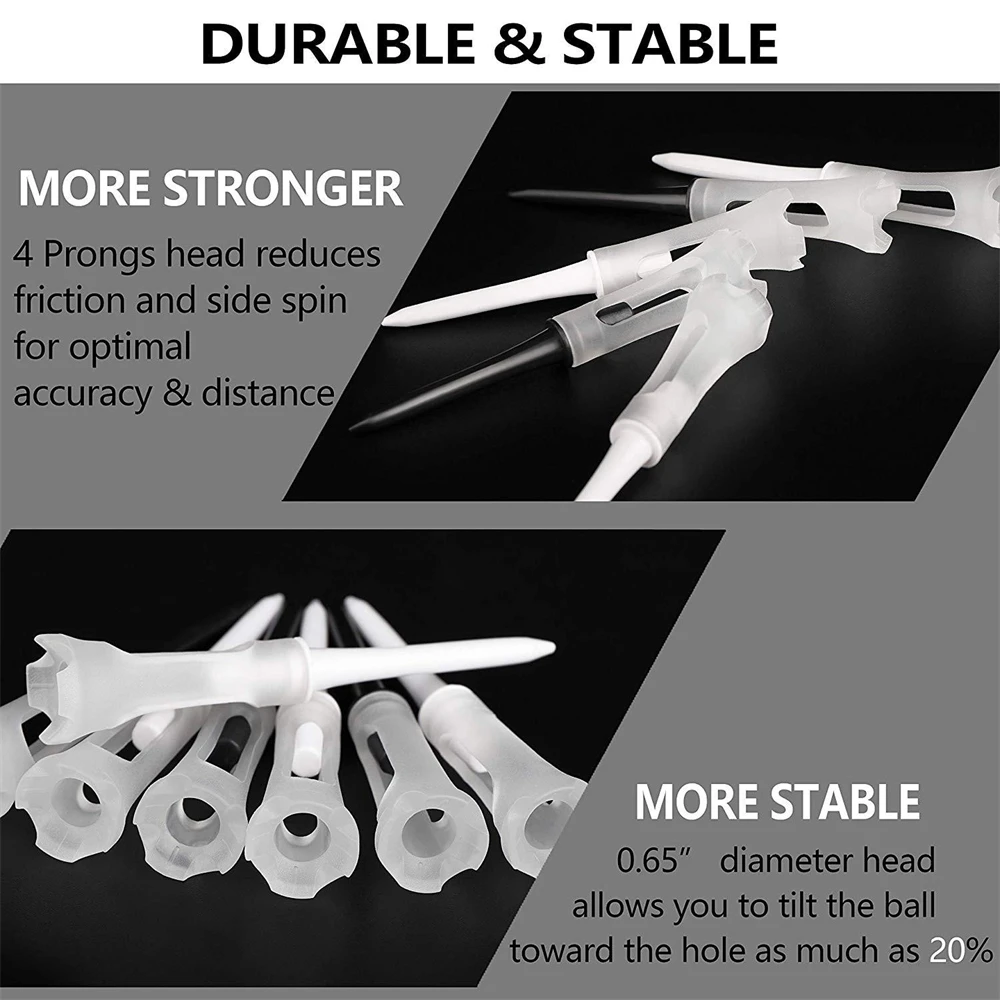 10Pcs/Lot Durable Ball Holder Outdoor Low Resistance Cushion Golf Tools Golf Tees Golf Training Clubs