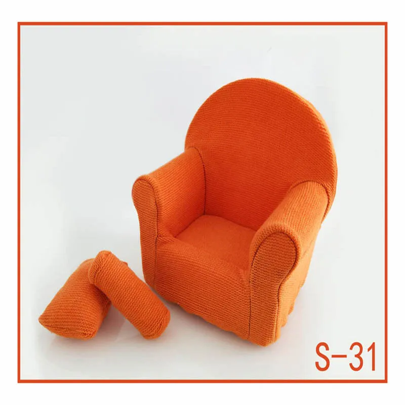 Новорожденный мини-диван кресло фотосессия реквизит позирует подушки аксессуары для фотографирования для детей от 0 до 3 месяцев - Цвет: 31