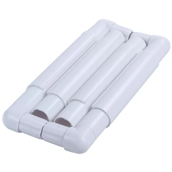 

Handheld Square Shape Embroidery Plastic Frame Hoop Cross Stitch Craft DIY Tool