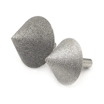 

Glass Tile Chamfer 90-degree Conical Umbrella Grinding Head Hand Tool DiamondGrinding Head LB88