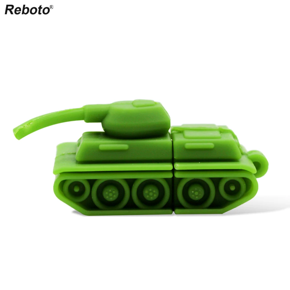 Мультфильм USB 2,0 карта памяти бак 64 ГБ 32 ГБ Panzer 16 ГБ 8 ГБ креативный подарок U диск флэш-накопитель устройство для хранения данных для ПК