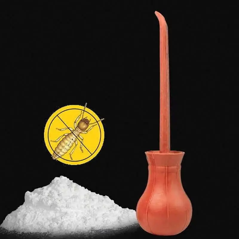 Rubber Pest Control Pesticide Termite Bulb Duster Insecticide Powder Sprayer Gradening Agricultural Supplies P15D