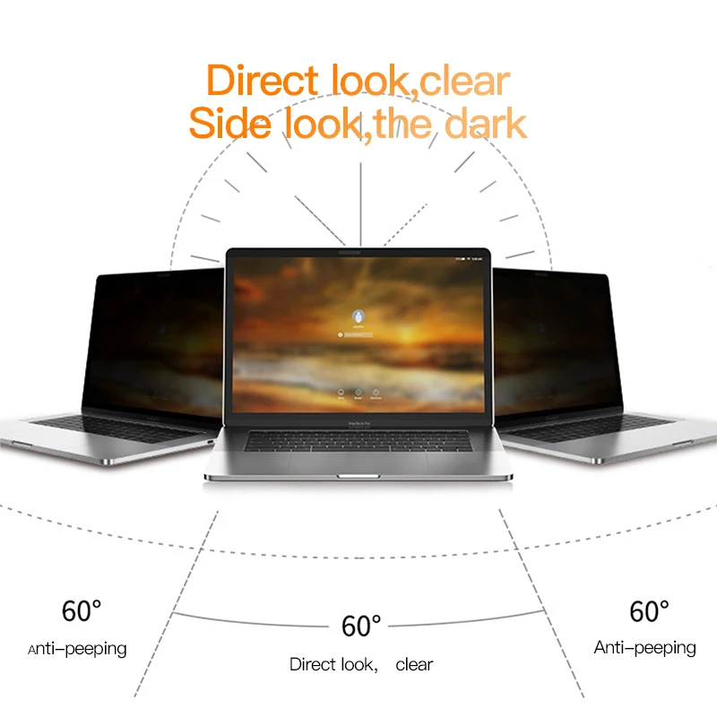 Антишпионская защитная пленка Benks для Apple Macbook Notebook 12/13/15 дюйма Защитная полной