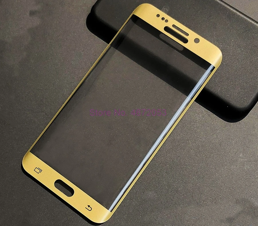 200 шт. 6D полное изогнутое защитное закаленное стекло для Samsung Galaxy S9 S8 Plus S7 Note 8 9 Note9