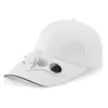 Summer Solar Panel Powered Cooling Fan Baseball Cap Outdoor Peaked Sun Visor Hat 3