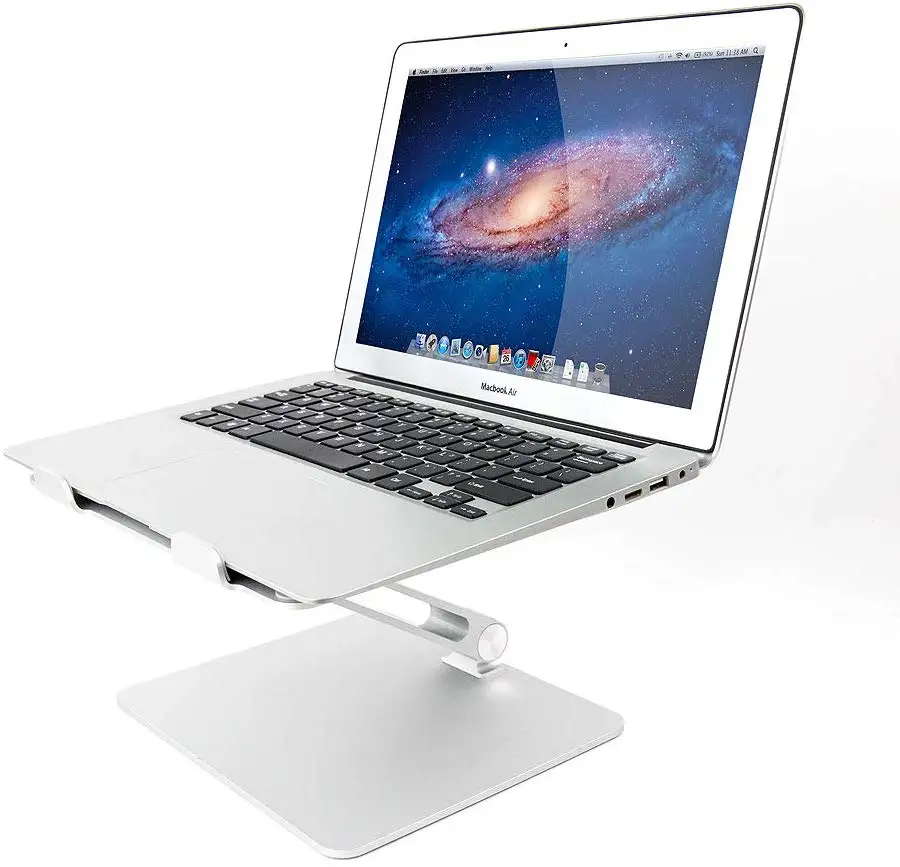 

Adjustable Laptop Stand,Laptop Riser Desktop Holder Book Stand Multi-Angle Computer Stand Mount for Home & Office Desks