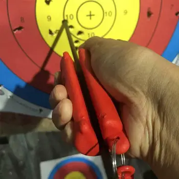 

Silicone Arrow Puller Keychain Bow and Arrow Target Grass Archery Arrow Target HuntingKeychain Drawer Hand Arrow Saver Easy L3G3