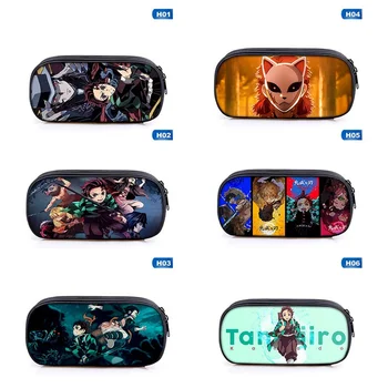 

Cute Pencil Case Anime Devil's Blade Style Pencil Case Pencil Box Single Layer Pencil Case