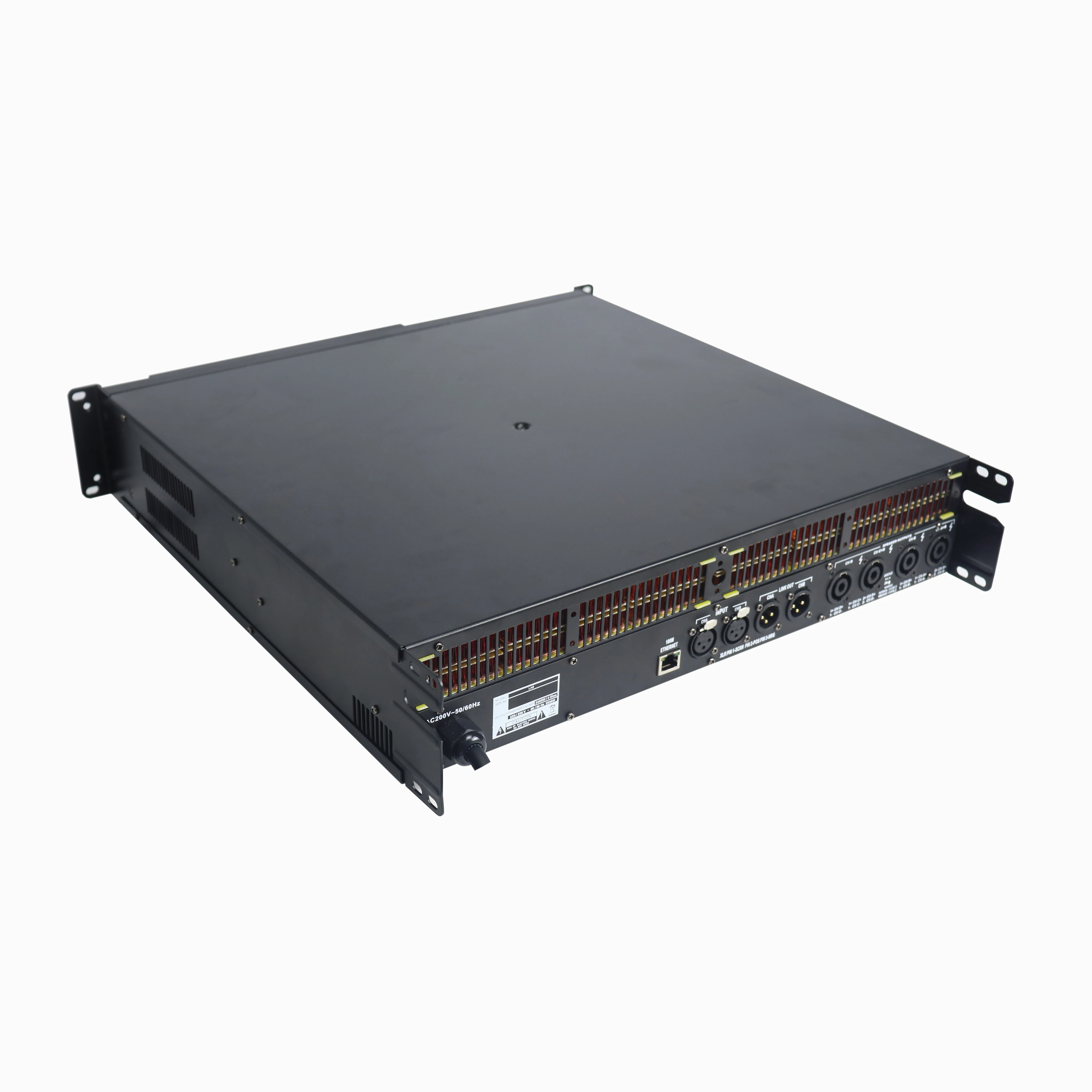 Leicozic 4 Channel Power Amplifier Dsp 5000W X2 Max LA8 Digital Amps 1350W X4 At 8 Ohms 2U Subwoofer Line Array Power Ampli
