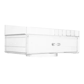 

Transparent Makeup Cosmetics Storage Box Jewelry Organizer Clear Lipstick Cosmetic Storage Container 20f16