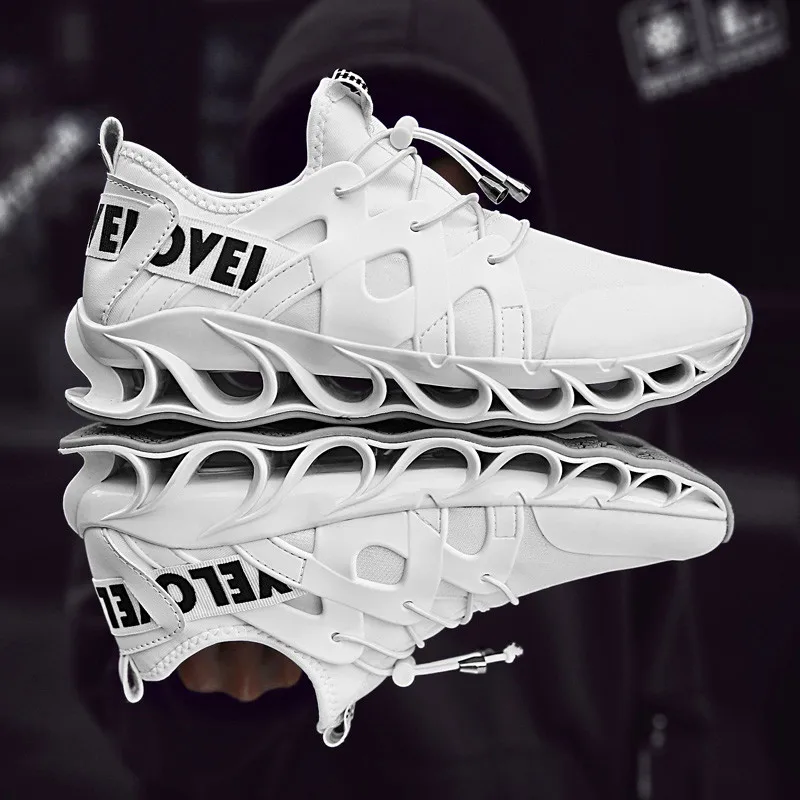 Skup Markowa konstrukcja nowa amortyzacja obuwie sportowe męskie buty na co dzień oddychające buty z siatką antypoślizgowa podeszwa odporna na zużycie