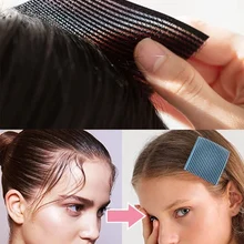 6 шт., не складывающиеся накладки для волос, набор, челка, волосы, бахрома, Волшебная паста, наклейки, аксессуары для укладки, WH998