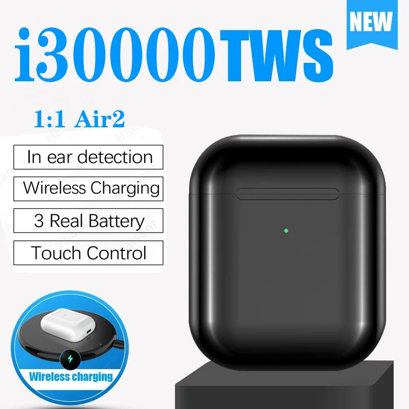 

i30000 Tws 1:1 Replica Touch Control Wireless Bluetooth Earphones PK H1 W1chip i10000 i1000 i2000 i5000 i800 i3000 i9999 i10 TWS
