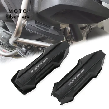 

motorcycle engine bumper guard Protection decorative block 25mm Crash Bar FOR SUZUKI DL650 V-STROM DL 650 VSTROM DL1000