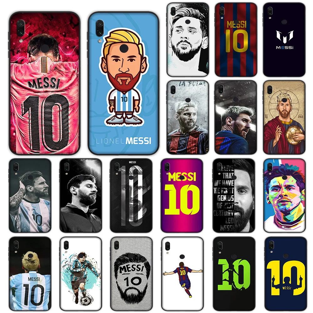 

Messi 10 Soft Case for Xiaomi Redmi Note 4 4X 6 7 8 Pro 5 Plus 5A 6A Cover