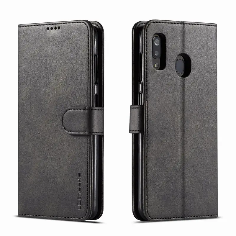 Чехол для телефона Samsung Galaxy A30S кожаный чехол с откидной крышкой и бумажником A30 S
